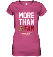 Marvel Studios Ten Years More Than A Fan Women's V-Neck T-Shirt Women's V-Neck T-Shirt - skytshirtshop