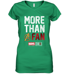 Marvel Studios Ten Years More Than A Fan Women's V-Neck T-Shirt Women's V-Neck T-Shirt - skytshirtshop