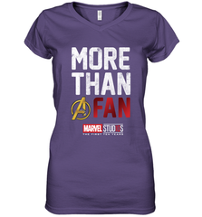 Marvel Studios Ten Years More Than A Fan Women's V-Neck T-Shirt Women's V-Neck T-Shirt - skytshirtshop