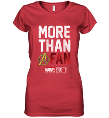 Marvel Studios Ten Years More Than A Fan Women's V-Neck T-Shirt Women's V-Neck T-Shirt - skytshirtshop