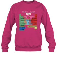 Marvel Ultimate Periodic Table Of Elements Crewneck Sweatshirt Crewneck Sweatshirt - skytshirtshop