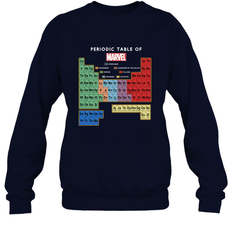 Marvel Ultimate Periodic Table Of Elements Crewneck Sweatshirt