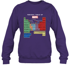 Marvel Ultimate Periodic Table Of Elements Crewneck Sweatshirt Crewneck Sweatshirt - skytshirtshop