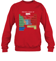 Marvel Ultimate Periodic Table Of Elements Crewneck Sweatshirt Crewneck Sweatshirt - skytshirtshop