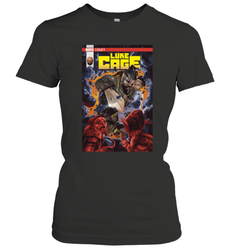 Marvel Luke Cage Power Man In Shining Armor Women's T-Shirt
