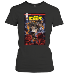 Marvel Luke Cage Power Man In Shining Armor Women's T-Shirt Women's T-Shirt - skytshirtshop