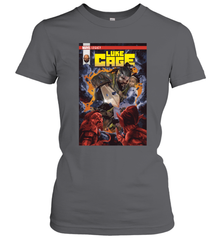 Marvel Luke Cage Power Man In Shining Armor Women's T-Shirt Women's T-Shirt - skytshirtshop