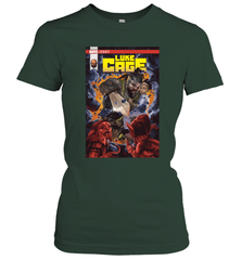 Marvel Luke Cage Power Man In Shining Armor Women's T-Shirt Women's T-Shirt - skytshirtshop