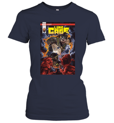 Marvel Luke Cage Power Man In Shining Armor Women's T-Shirt Women's T-Shirt - skytshirtshop
