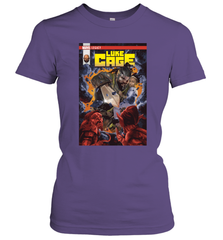 Marvel Luke Cage Power Man In Shining Armor Women's T-Shirt Women's T-Shirt - skytshirtshop
