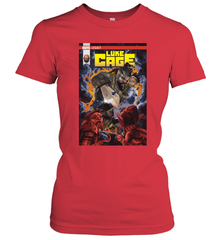 Marvel Luke Cage Power Man In Shining Armor Women's T-Shirt Women's T-Shirt - skytshirtshop