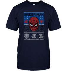 Marvel Spider Man Mask Christmas Sweater Men's T-Shirt Men's T-Shirt - skytshirtshop