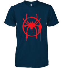 Marvel Spider Man Into the Spider Verse Red Men's Premium T-Shirt Men's Premium T-Shirt - skytshirtshop