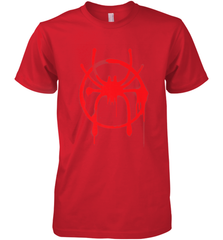 Marvel Spider Man Into the Spider Verse Red Men's Premium T-Shirt Men's Premium T-Shirt - skytshirtshop