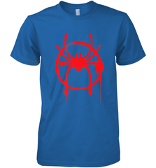 Marvel Spider Man Into the Spider Verse Red Men's Premium T-Shirt Men's Premium T-Shirt - skytshirtshop