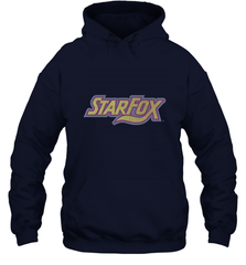 Star fox Vintage Distressed Game Logo Hooded Sweatshirt Hooded Sweatshirt - skytshirtshop