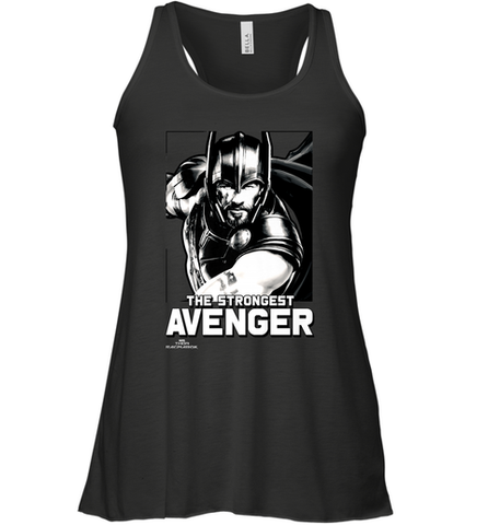 Marvel Thor Ragnarok The Strongest Avenger Women's Racerback Tank Women's Racerback Tank / Black / XS Women's Racerback Tank - skytshirtshop