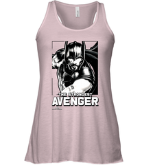 Marvel Thor Ragnarok The Strongest Avenger Women's Racerback Tank Women's Racerback Tank - skytshirtshop