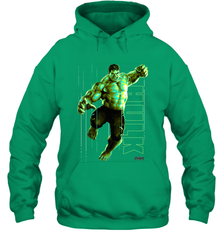 Marvel Infinity War Incredible Hulk Smash Hooded Sweatshirt Hooded Sweatshirt - skytshirtshop