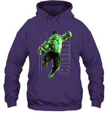 Marvel Infinity War Incredible Hulk Smash Hooded Sweatshirt Hooded Sweatshirt - skytshirtshop