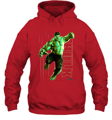 Marvel Infinity War Incredible Hulk Smash Hooded Sweatshirt Hooded Sweatshirt - skytshirtshop