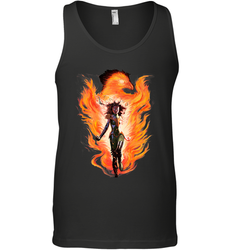 Marvel X Men Rise Of The Dark Phoenix Flames Men's Tank Top