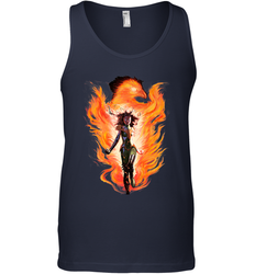 Marvel X Men Rise Of The Dark Phoenix Flames Men's Tank Top