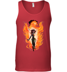 Marvel X Men Rise Of The Dark Phoenix Flames Men's Tank Top Men's Tank Top - skytshirtshop