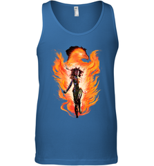 Marvel X Men Rise Of The Dark Phoenix Flames Men's Tank Top Men's Tank Top - skytshirtshop