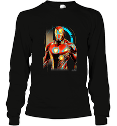Marvel Infinity War Iron Man Digital Pose Long Sleeve T-Shirt