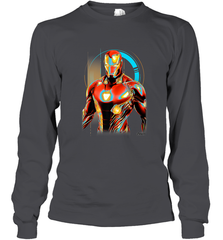 Marvel Infinity War Iron Man Digital Pose Long Sleeve T-Shirt Long Sleeve T-Shirt - skytshirtshop