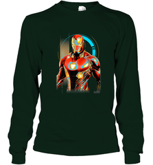 Marvel Infinity War Iron Man Digital Pose Long Sleeve T-Shirt Long Sleeve T-Shirt - skytshirtshop