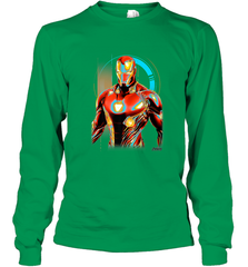 Marvel Infinity War Iron Man Digital Pose Long Sleeve T-Shirt Long Sleeve T-Shirt - skytshirtshop