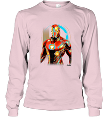 Marvel Infinity War Iron Man Digital Pose Long Sleeve T-Shirt Long Sleeve T-Shirt - skytshirtshop
