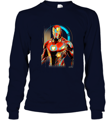 Marvel Infinity War Iron Man Digital Pose Long Sleeve T-Shirt Long Sleeve T-Shirt - skytshirtshop