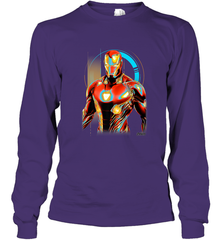 Marvel Infinity War Iron Man Digital Pose Long Sleeve T-Shirt Long Sleeve T-Shirt - skytshirtshop