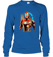 Marvel Infinity War Iron Man Digital Pose Long Sleeve T-Shirt Long Sleeve T-Shirt - skytshirtshop