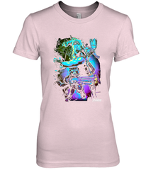 Marvel Infinity War Thor Rocket Groot Neon Women's Premium T-Shirt Women's Premium T-Shirt - skytshirtshop
