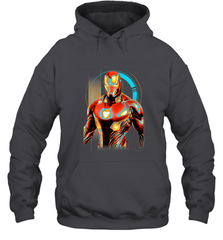 Marvel Infinity War Iron Man Digital Pose Hooded Sweatshirt Hooded Sweatshirt - skytshirtshop