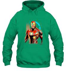 Marvel Infinity War Iron Man Digital Pose Hooded Sweatshirt Hooded Sweatshirt - skytshirtshop