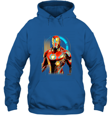 Marvel Infinity War Iron Man Digital Pose Hooded Sweatshirt Hooded Sweatshirt - skytshirtshop