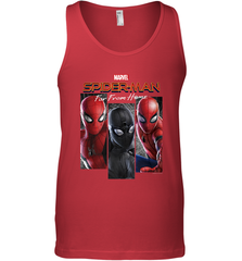 Marvel Spider Man Far From Home Suit Panel Logo Men's Tank Top Men's Tank Top - skytshirtshop