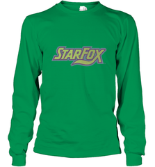 Star fox Vintage Distressed Game Logo Long Sleeve T-Shirt Long Sleeve T-Shirt - skytshirtshop