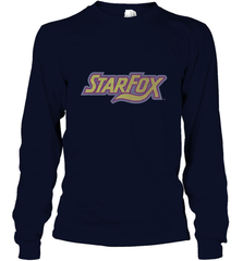 Star fox Vintage Distressed Game Logo Long Sleeve T-Shirt Long Sleeve T-Shirt - skytshirtshop