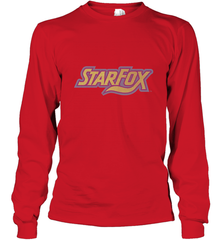 Star fox Vintage Distressed Game Logo Long Sleeve T-Shirt Long Sleeve T-Shirt - skytshirtshop
