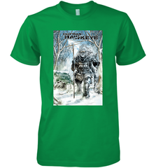 Marvel Old Man Hawkeye Comic Cover Men's Premium T-Shirt Men's Premium T-Shirt - skytshirtshop
