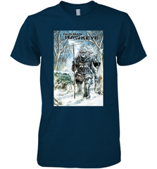 Marvel Old Man Hawkeye Comic Cover Men's Premium T-Shirt Men's Premium T-Shirt - skytshirtshop
