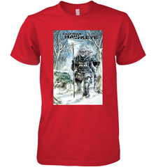 Marvel Old Man Hawkeye Comic Cover Men's Premium T-Shirt Men's Premium T-Shirt - skytshirtshop