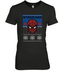Marvel Spider Man Mask Christmas Sweater Women's Premium T-Shirt Women's Premium T-Shirt - skytshirtshop