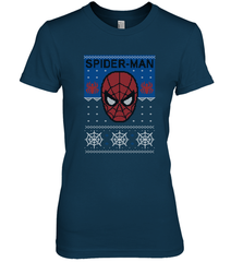 Marvel Spider Man Mask Christmas Sweater Women's Premium T-Shirt Women's Premium T-Shirt - skytshirtshop